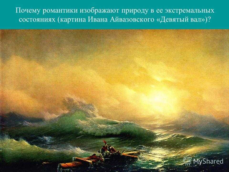 Лучшее сочинение по картине «девятый вал» айвазовского