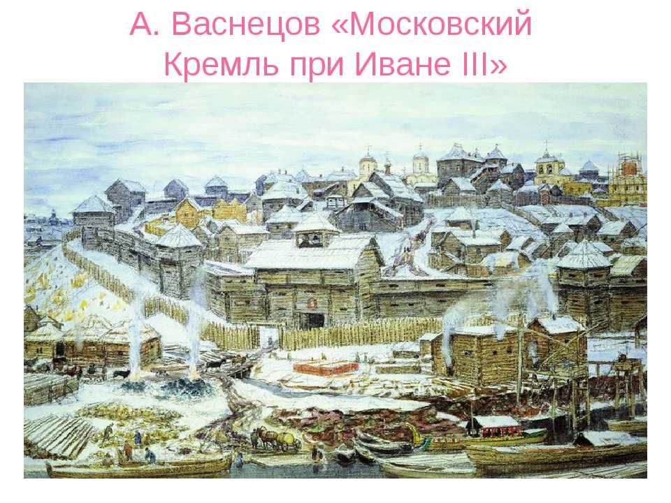 А. м. васнецов "московский кремль при иване калите": история создания, описание картины