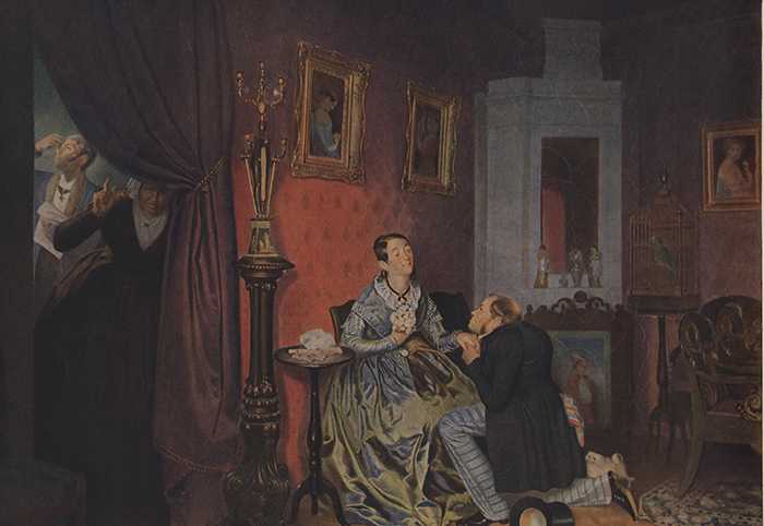 «разборчивая невеста» федотов. картина 1847 года