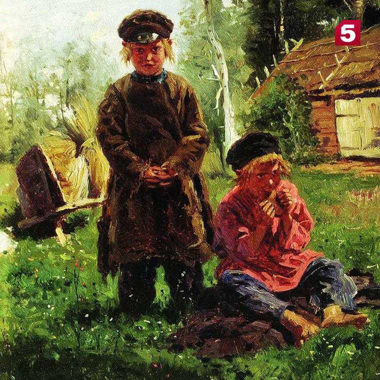 Маковский и его знаменитая картина «дети бегут от грозы»