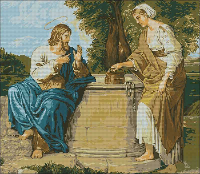 Христос и самарянка: из истории иконографии евангельского сюжета - духовное просвещение - статьи