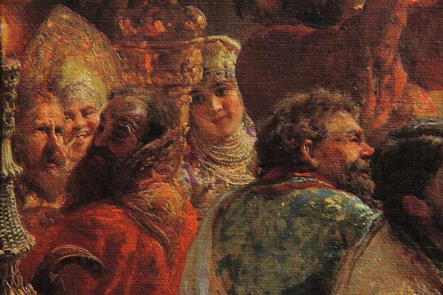Сочинение по картине боярский свадебный пир xvii века к. маковского