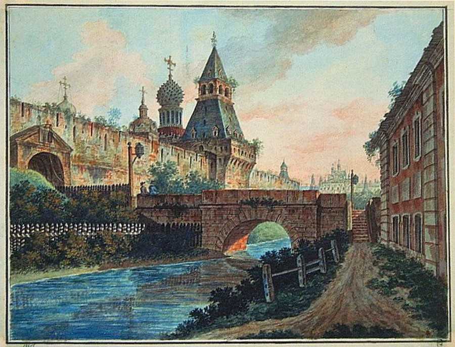 Заброшенный кремль на картине ф. я. алексеева 1800 г., которую он не рисовал и купчиха кустодиева - песчаный воин