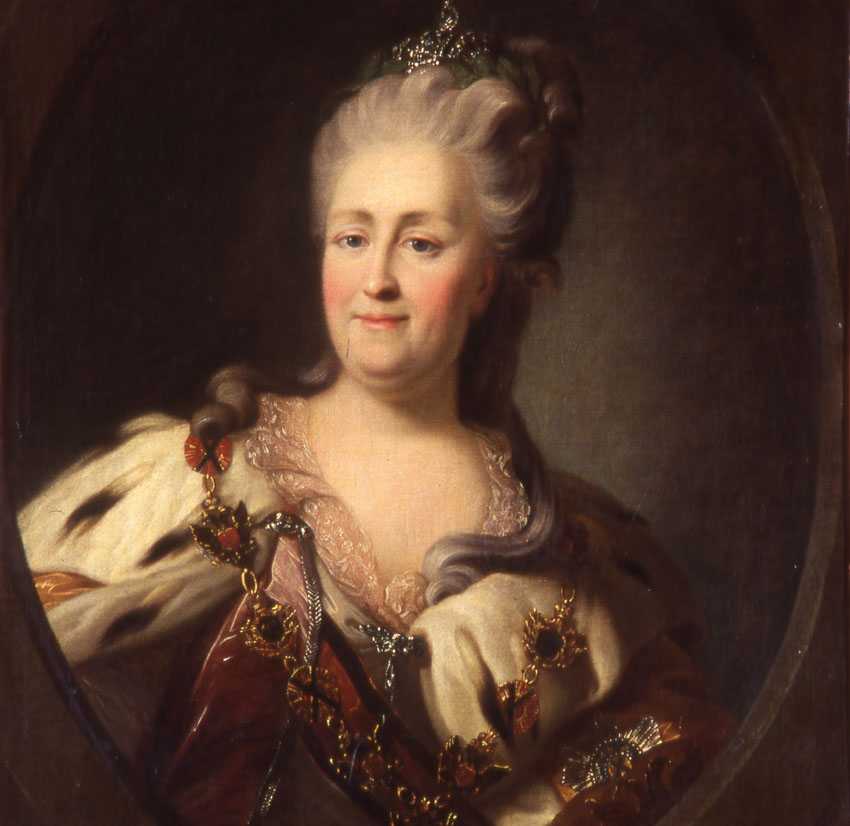 История создания и описание коронационного портрета екатерины великой федора рокотова
