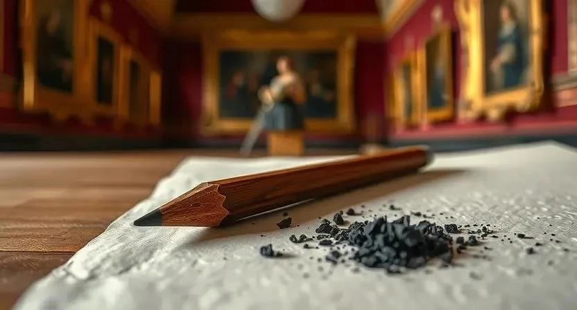 Обучение рисованию в стенах музея