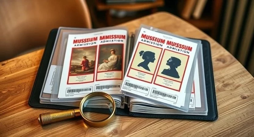 Как собирать и хранить музейные билеты и значки: руководство для коллекционеров