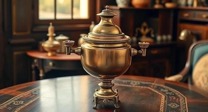 Антикварные самовары: история, формы и коллекционирование