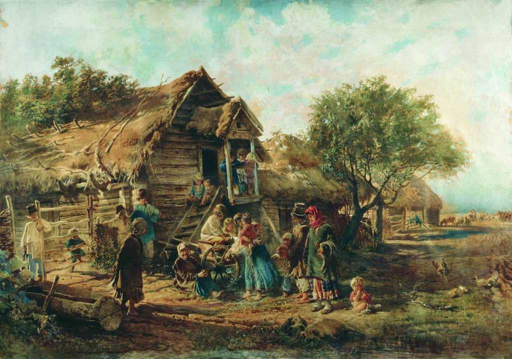 Художник василий максимов (1844 — 1911). я пришёл навсегда к деревенской жизни | barcaffe
