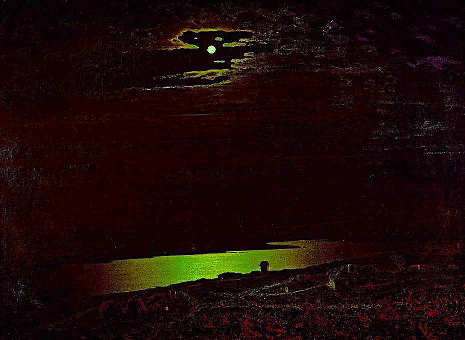 Куинджи архип «лунная ночь на днепре» описание картины, анализ, сочинение