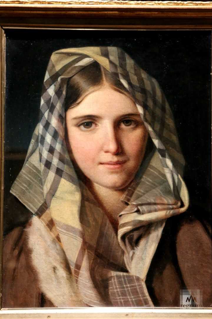 Сочинение по картине девушка в платке венецианова