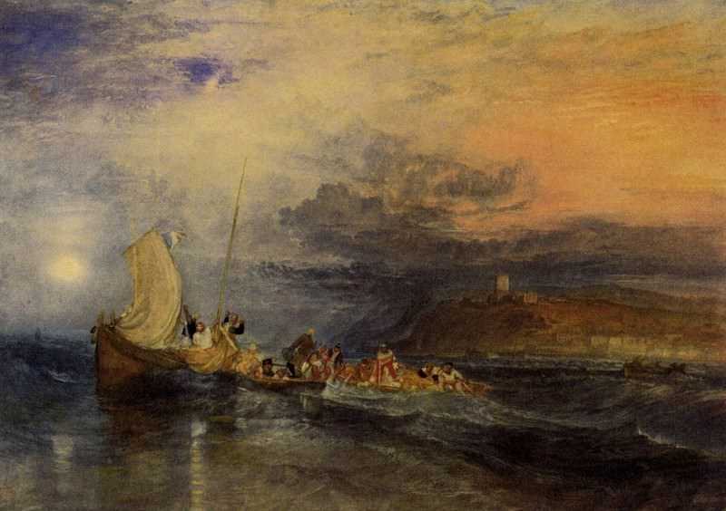 Сочинение-описание картины уильяма тернера «рыбаки в море»