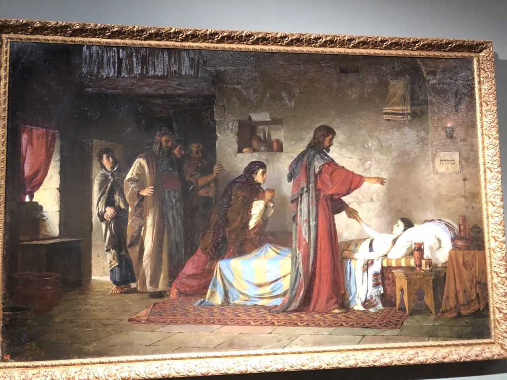 Прихожанин - «воскрешение дочери иаира»: «дуэль» двух великих русских художников
