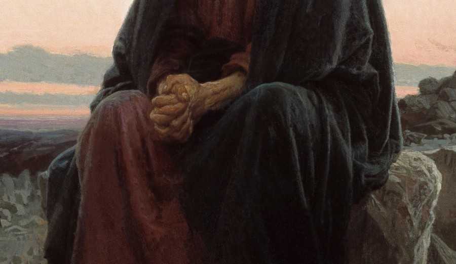 Христос в пустыне (картина крамского)