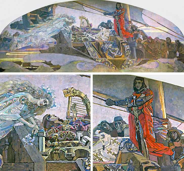 Картина михаила александровича врубеля "принцесса грёза"