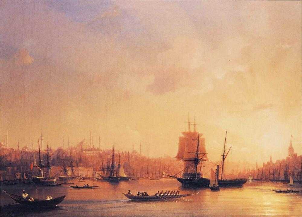Смотр черноморского флота в 1849 году (айвазовский, 1886) - вики