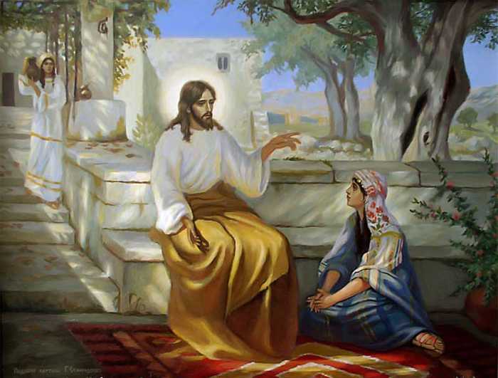 Иисус и самарянка: судьба святой фотинии самаряныни после встречи со христом
