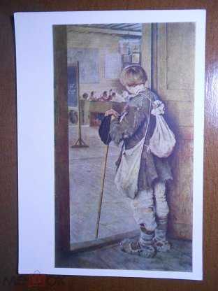 Описание картины богданова-бельского «у дверей школы» :: школьное сочинение на сочиняшка.ру