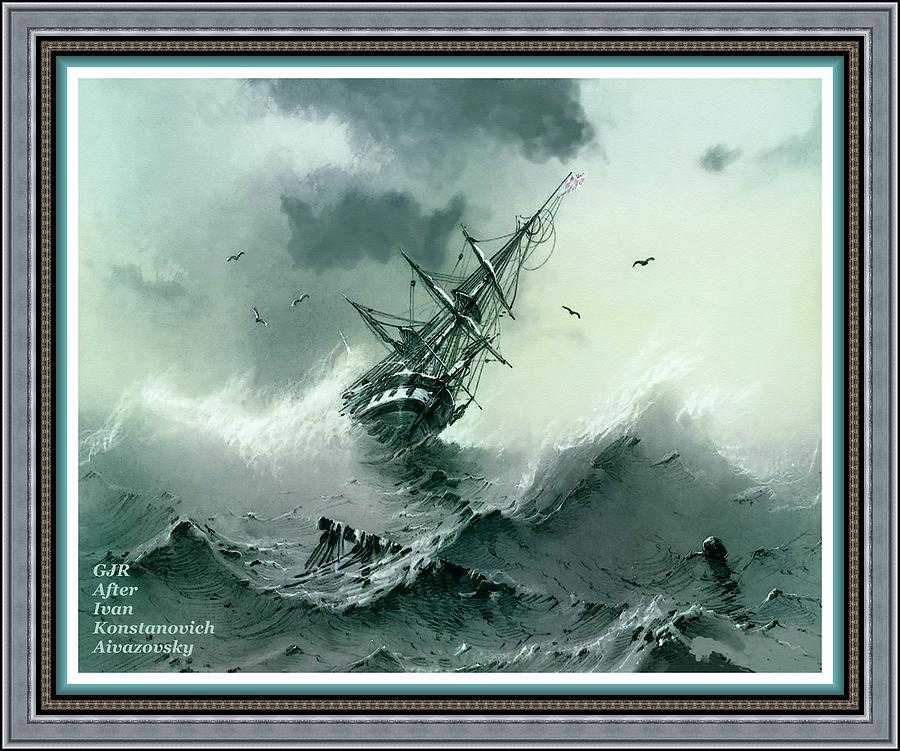 Айвазовский "буря на море ночью" описание картины, анализ, сочинение - art music