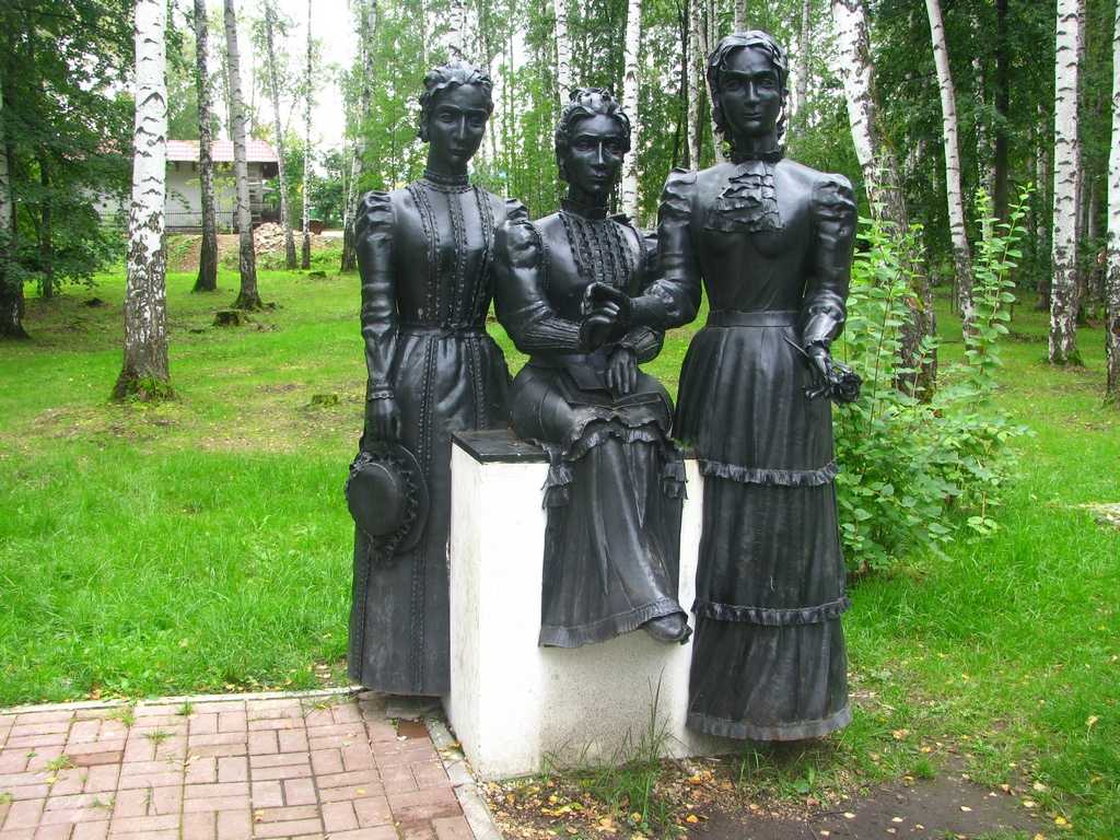 «три сестры в парке» - лиричные женские образы в творчестве мясоедова - независимая окружная газета