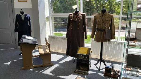 В музее боевой и трудовой славы открылась выставка к 100-летию учреждения пограничной охраны