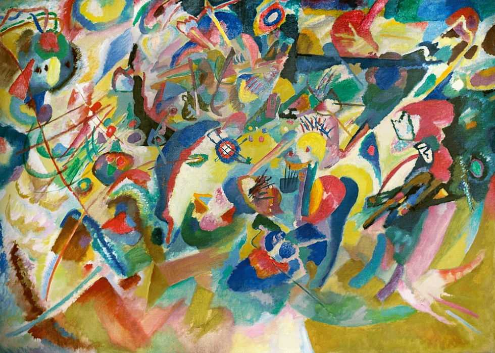 Кандинский василий "композиция" описание картины, анализ, сочинение - art music