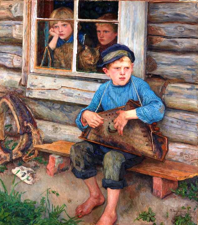 Николай богданов-бельский: жизнь и творчество художника