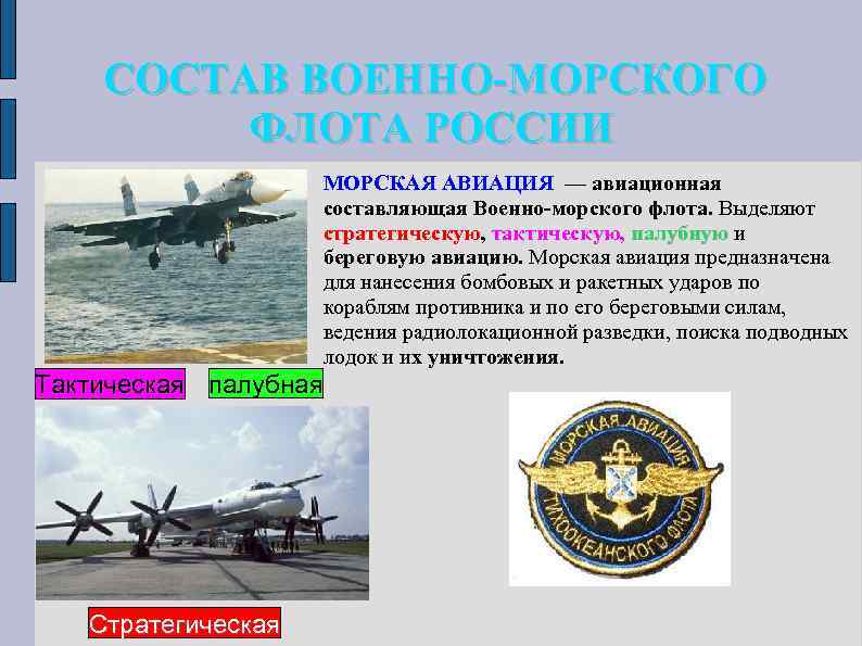 Перспективы развития морской авиации вмф россии |