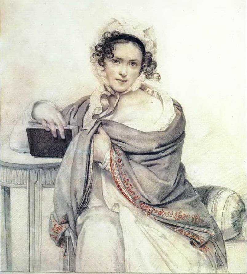 Кипренский «бедная лиза» картина 1827 г., описание кратко