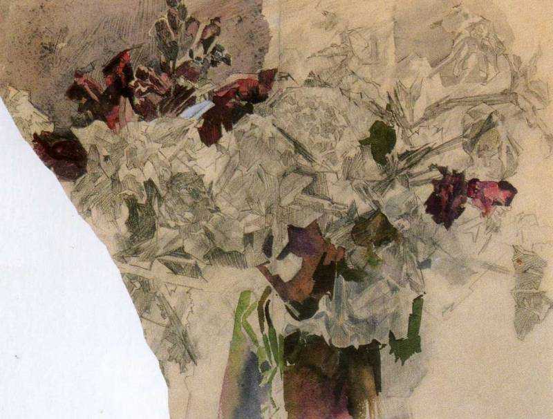 Розы и орхидеи - это часть триптиха Цветы, написанная Михаилом Александровичем Врубелем 1894 году В это время он принимал участие в оформлении интерьеров Мы провели анализ этого панно и сделали интересное описание Также добавили фото триптиха Кстати, на к