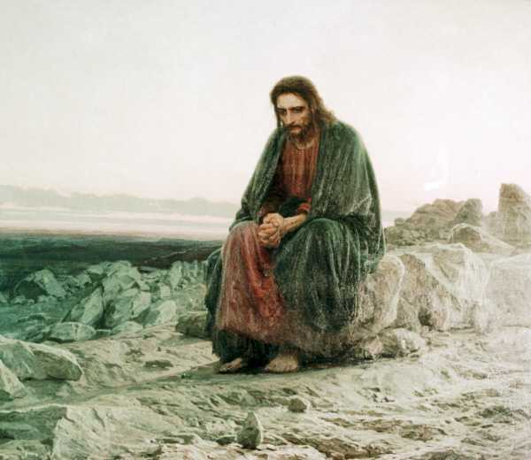 Христос в пустыне (картина крамского)