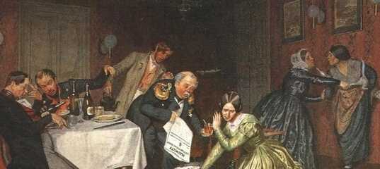 П.а. федотов. все холера виновата, 1848 г.