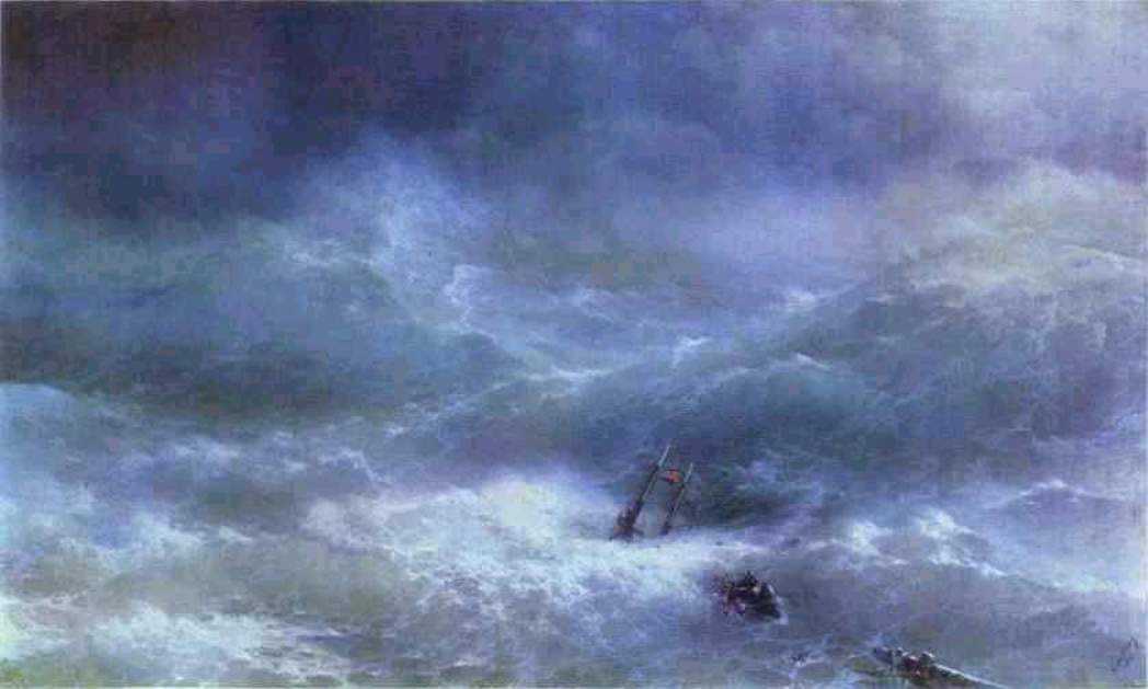 Сочинение по картине ивана айвазовского «черное море»