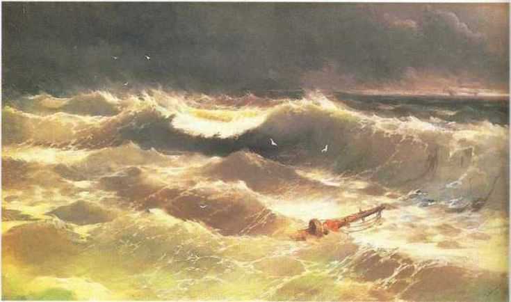 Сочинение по картине ивана айвазовского «черное море»