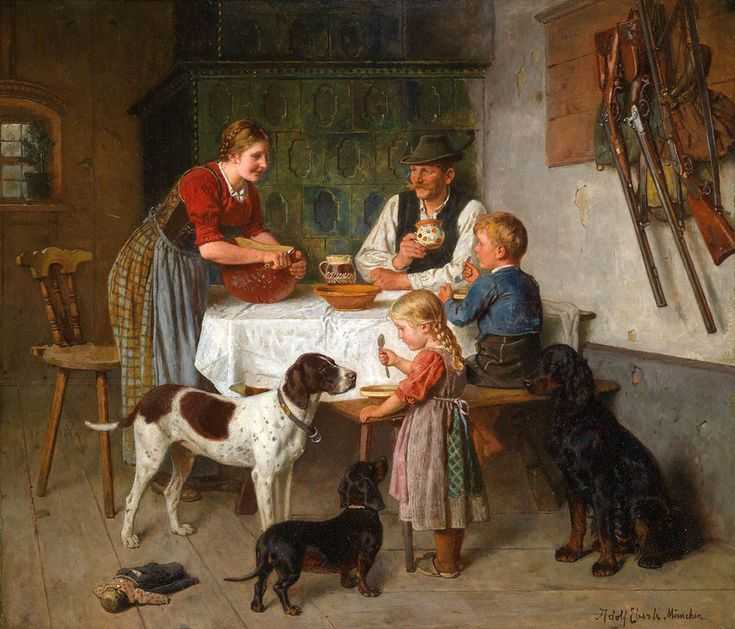 А. п. рябушкин, семья купца в xvii в. 1896 г. (грм)