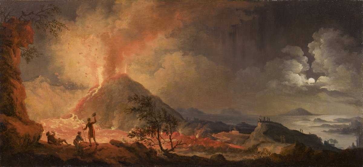 Какой была жизнь граждан помпеи до легендарного извержения вулкана: картины  жозефа команса
