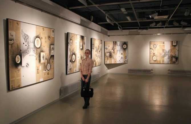 Галерея современного искусства Моховая-18 была организована в 2008 г как арт-пространство для реализации культурных инициатив,  место пересечения самых различных стилей и направлений отечественного