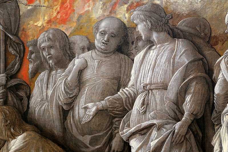 Как представляли античность в эпоху возрождения: картины-скульптуры андреа мантенья