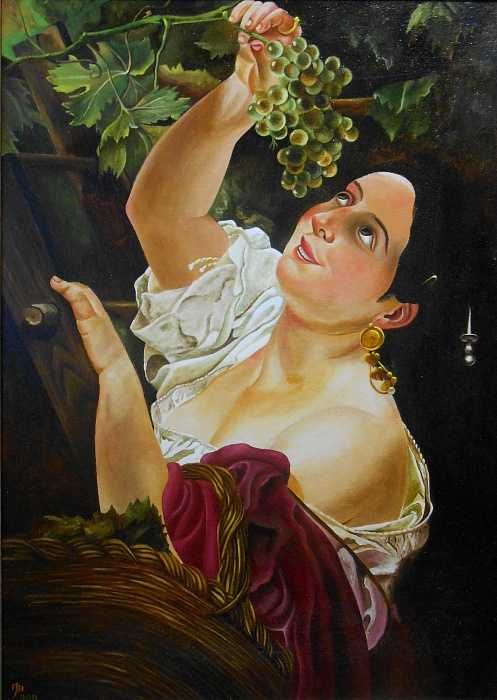 Брюллов «девушка, собирающая виноград» описание картины, анализ, сочинение