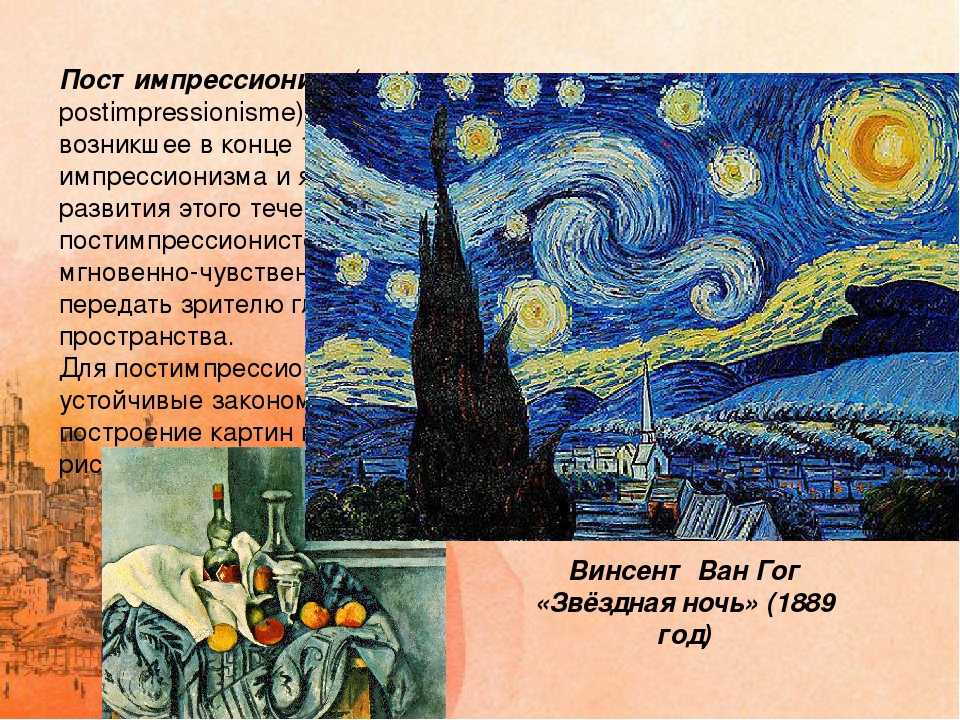 Самые знаменитые картины ван гога с названиями на русском языке и кратким описанием