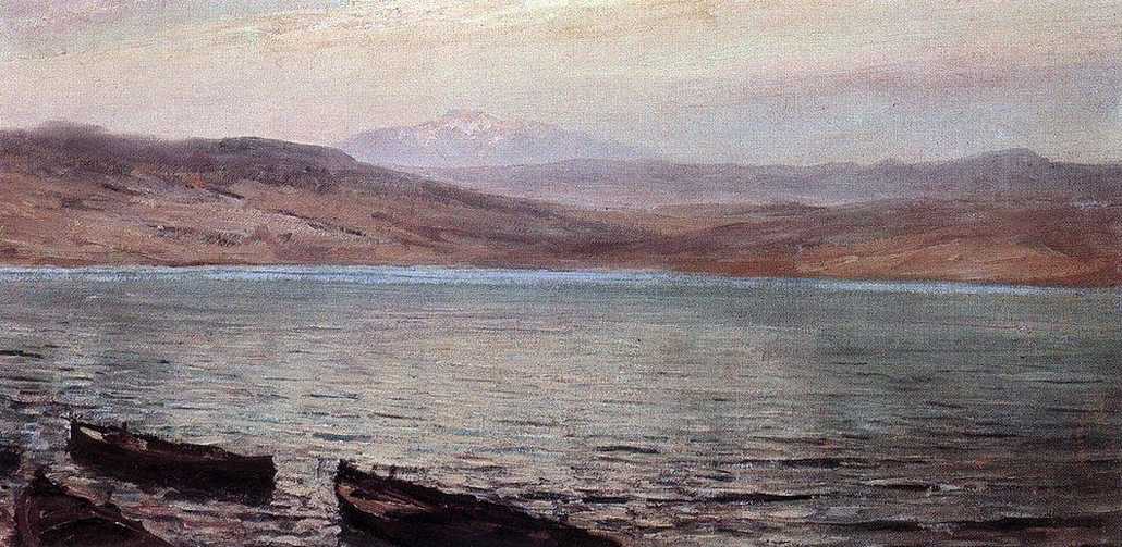 Картина христос на тивериадском озере василия поленова