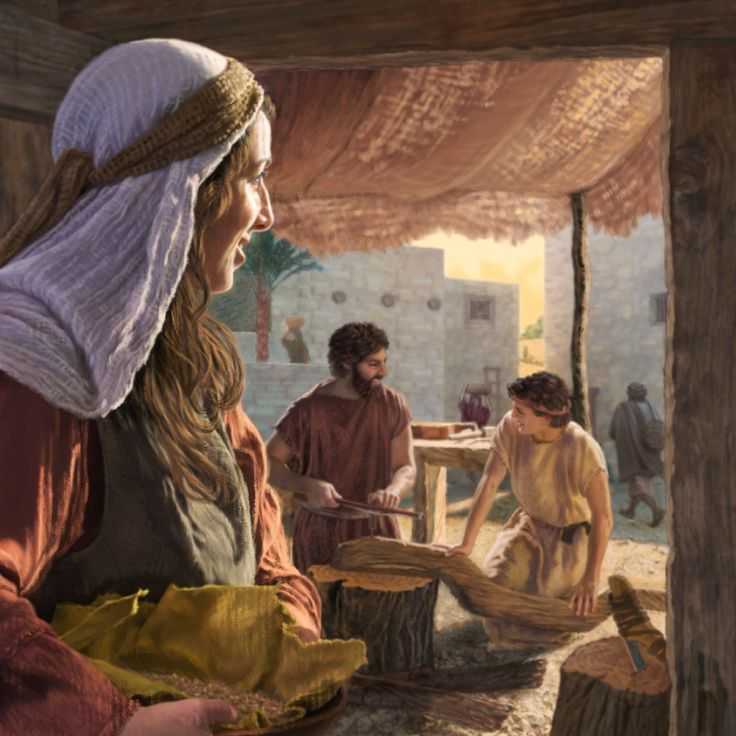 Христос в родительском доме
