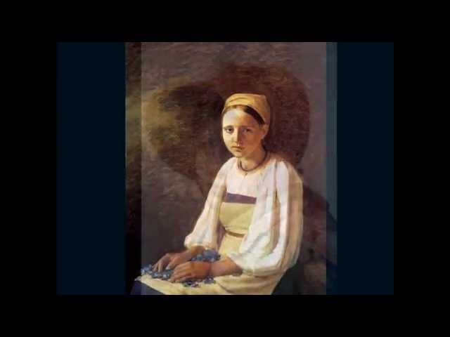 6 класссочинение по картине а. г. венецианова девушка в клетчатом платке