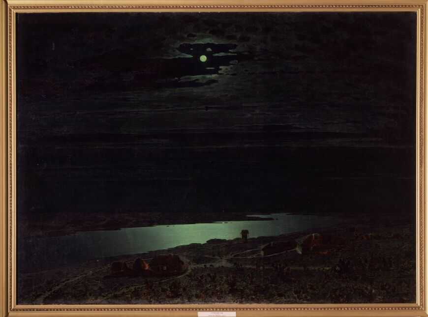 Куинджи архип "лунная ночь на днепре" описание картины, анализ, сочинение - art music