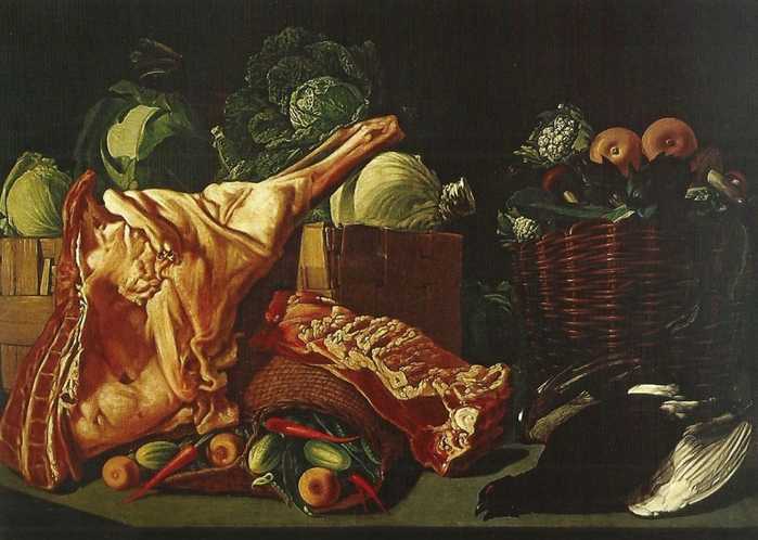"плоды и птичка" - описание картины и.ф. хруцкого
