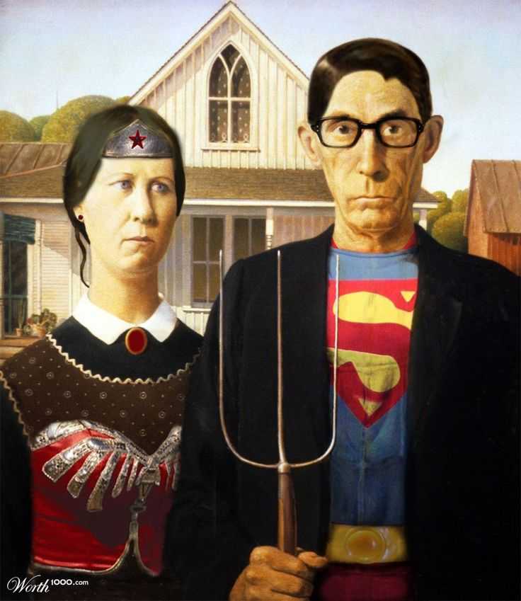 Грант вуд - 117 картин | американский регионализм, риджионализм | artsviewer.com