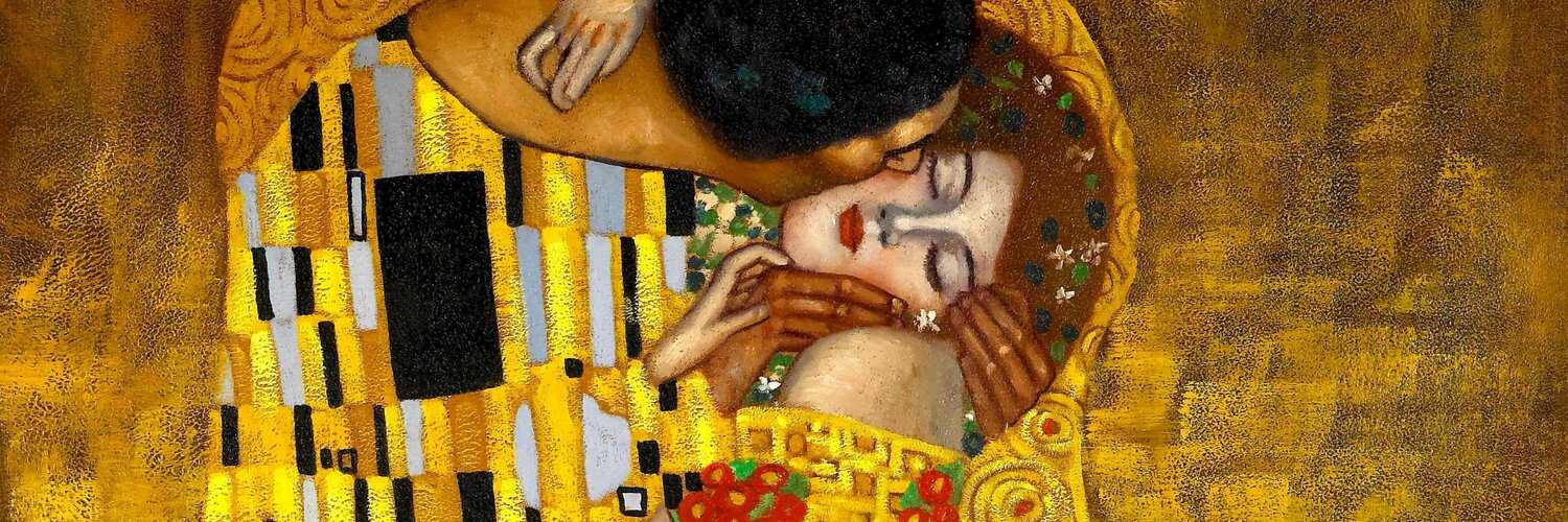 Картина «поцелуй» климта — почему на картине влюблённые не целуются?