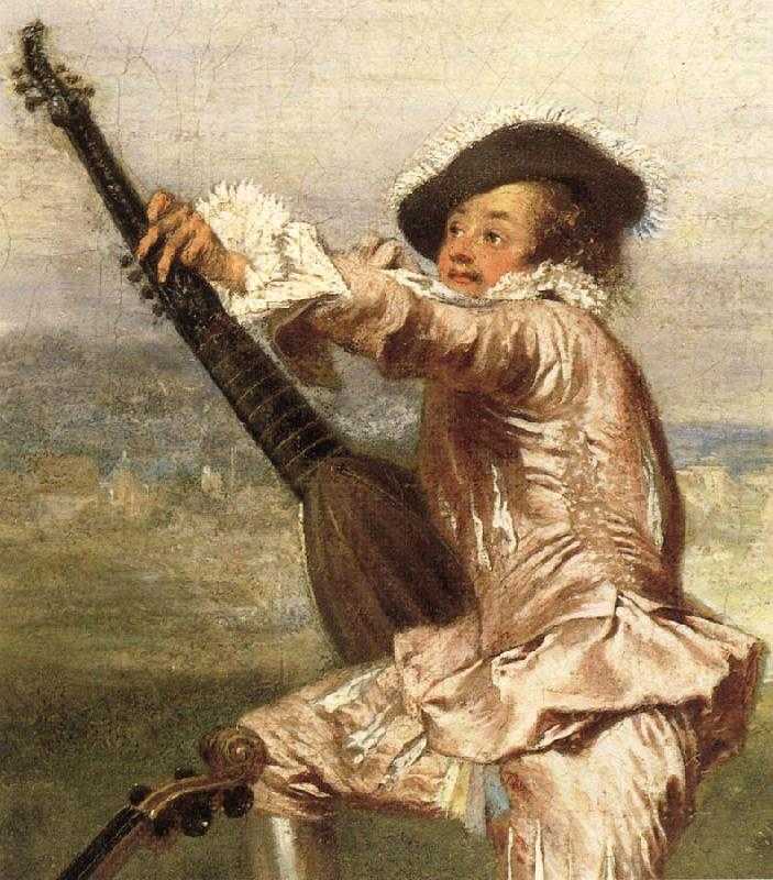 Затруднительное предложение -  Антуан Ватто 1715-1716Затруднительное предложение -  Антуан Ватто 1715-1716    Антуан Ватто жил в век суетных маркиз и всё его творчество отражает настроен
