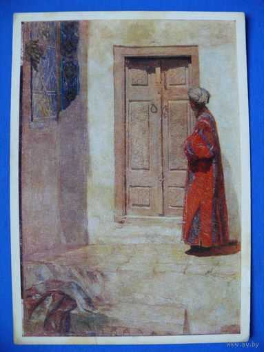 Верещагин в.в. у дверей мечети. 1873