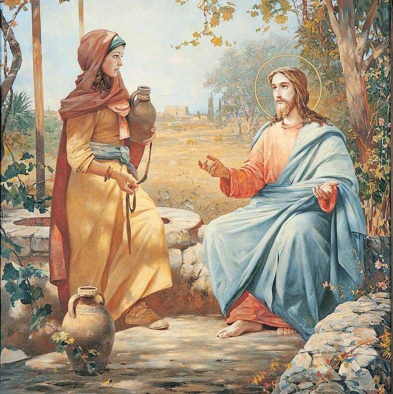 Описание картины Христос и самаритянка, написанная Генрихом Ипполитовичем Семирадским в 1890 году Картина экспонируется в Русском музее в Санкт-Петербурге