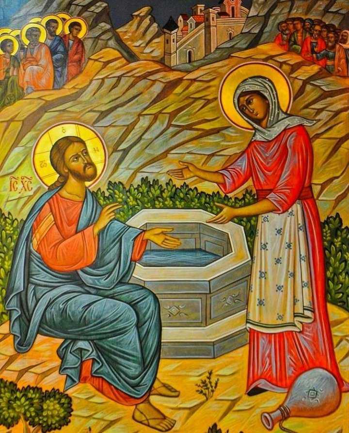Иисус и самарянка: судьба святой фотинии самаряныни после встречи со христом